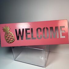 Pineapple metal welcome for sale  Severn
