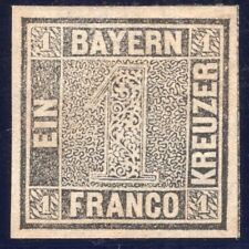 Altdt. Baviera 1849 Mi.nr. 1 Ia Placa 1 , Impecable Con Firma Y Bpp-Attest comprar usado  Enviando para Brazil