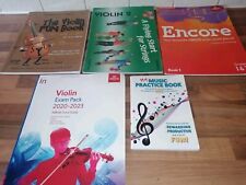 Violin music books for sale  WALSALL