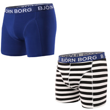 Pacote com 2 cuecas boxer Bjorn Borg algodão stretch masculina 5" tamanho XS S M G XL  comprar usado  Enviando para Brazil