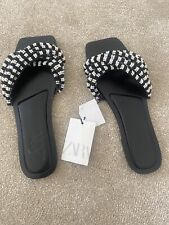 Zara leather sandals for sale  WIRRAL