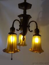 Antique brass light for sale  Chicago