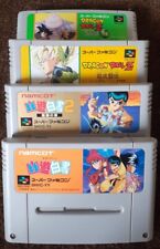 Lot 4 jeux dragon ball Z / Yu Yu Hakusho (JAPAN) Nintendo Super Famicom SFC SNES d'occasion  Gargenville