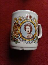 Silver jubilee mug for sale  LEICESTER