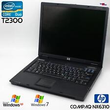 HP COMPAQ NX6310 NOTEBOOK LAPTOP WINDOWS XP PRO DVDRW 15" 250GB HDD 1GB RAM  comprar usado  Enviando para Brazil