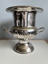Used, Vintage Leonard Silver Plated Champagne Wine Ice Bucket Fluted Cooler Trophy EUC for sale  Shipping to South Africa