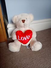 Love heart teddy for sale  SANDBACH