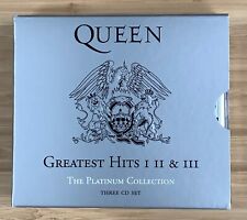 Queen 2002 CD Platinum Album Collection (conjunto com 3 CDs) Greatest Hits I-II-III comprar usado  Enviando para Brazil