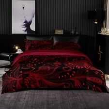Red luxury bedding d'occasion  Expédié en Belgium