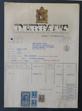 Facture ITALIE 1936 MILANO DURBAN'S  CONCESSIONARIA  illustrée 61 comprar usado  Enviando para Brazil