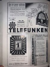 Telefunken radio illustrazione usato  Trieste