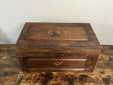 Masonic wooden chest for sale  Wellsboro