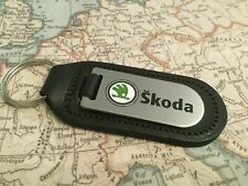 Skoda black leather for sale  SOLIHULL