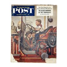 Revista Saturday Evening Post 14 de novembro de 1953 Fire Engine Dohanos GD Interior comprar usado  Enviando para Brazil