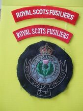 Royal scots fusiliers for sale  Shipping to Ireland