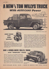 Usado, Hurricane Power - uma nova caminhonete Willys Jeep Willys de 1/2 tonelada anúncio 1950 FJ comprar usado  Enviando para Brazil