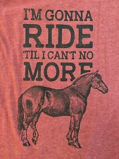 Women horse tee for sale  Shipping to Ireland