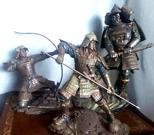 Warriors samurai figurines for sale  GAINSBOROUGH