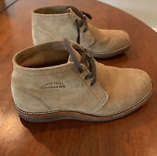 Chippewa MIlford Men's Suede Khaki Chukka Boots  Size 10E (Wide) for sale  Shipping to South Africa