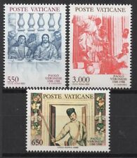 Vaticano 1988 Sc# 816-818 Estado perfeito, sem marca de charneira pintura Paolo Veronese selos de casamento cana comprar usado  Enviando para Brazil