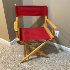 Used, Telescope Casual Directors Chair Red Excellent Condition Free Shipping 910524 for sale  Shipping to South Africa