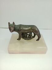Capitoline wolf romulus for sale  NEWPORT