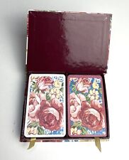 Conjunto de cartas vintage 1994 Avon deck duplo design floral , usado comprar usado  Enviando para Brazil