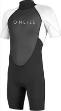 Used, O'NEILL MEN'S REACTOR-2 2MM BACK ZIP SHORT SLEEVE SPRING WETSUIT BLACK/WHITE - L for sale  Shipping to South Africa