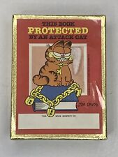 Antigo prato de livro Garfield anos 70 este livro protegido por gato de ataque chiclete Jim Davis comprar usado  Enviando para Brazil