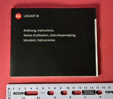 Leica leicavit instructions for sale  HAYWARDS HEATH