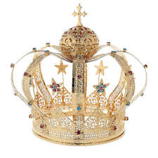 Corona madonna ottone usato  Italia