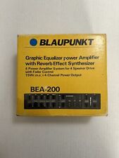 Amplificador de potencia ecualizador gráfico Blaupunkt BEA-200 en caja segunda mano  Embacar hacia Argentina