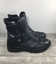 Botas de cruzeiro Diadora Veratex masculinas couro preto motociclista tamanho 10 comprar usado  Enviando para Brazil