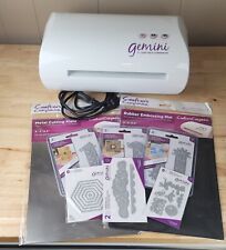 Crafter Companion GEMINI Multi Layer Cutting Machine w/6 Dies-Cutting Plate-Mat for sale  Shipping to South Africa