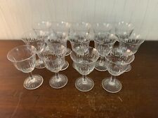 Verres vin taillé d'occasion  Baccarat