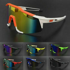 Sport Goggles Men's Outdoor Cycling Windproof Sunglasses Mirrored Shades Glasses, used for sale  Shipping to South Africa