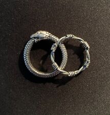 Ouroboros snake ring usato  Sciacca