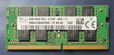 SK Hynix PC4-17000 PC4 2133P 8GB 1X8GB DDR4 2RX8 2133MHz 260pin Laptop Memory  for sale  Shipping to South Africa