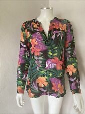 Camisa havaiana feminina Tommy Bahama floral tamanho P/P comprar usado  Enviando para Brazil