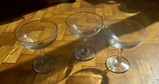 Vintage champagne coupes for sale  COALVILLE