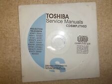 Toshiba projection service for sale  West Branch