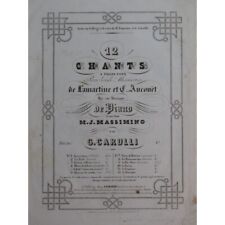 Carulli Gustave I Mietitori Canto Piano ca1840 segunda mano  Embacar hacia Argentina