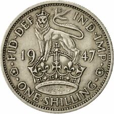Reino Unido 1 chelín - George VI cresta inglesa | moneda KM863 1947 - 1948 segunda mano  Embacar hacia Argentina