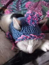 Hand knitted cat for sale  BANBURY