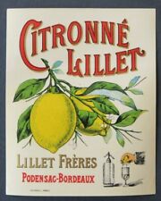 Ancienne étiquette citronné d'occasion  Nantes-