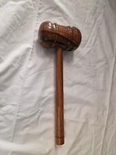 Auctioneer turned wooden for sale  Shipping to Ireland