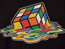 Camiseta oficial Rubiks Cube cubo de fusão Big Bang nerd Sheldon Cooper comprar usado  Enviando para Brazil