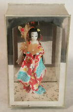 Mini boneca gueixa OMC Japão em tela de plástico: década de 1950 5-1/2" h x 2-1/4" P x 3" L comprar usado  Enviando para Brazil