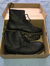 Botas de couro Nappa preto Dr Martens 1460 - Tamanho UE 43 (EUA masculino 10 / feminino 11), usado comprar usado  Enviando para Brazil