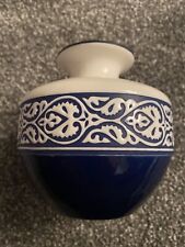 Vase. attractive blue for sale  CARNFORTH